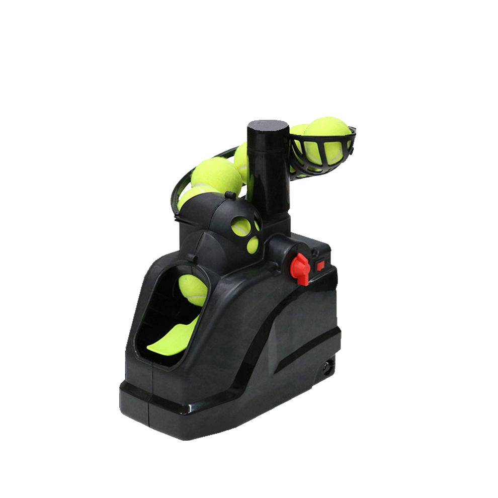 Remote Control Tennis Ball Machine Tennis Swings Practice Toss Machine Tennis Ball Toss Training Machine