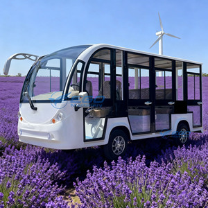 Autobús Turístico Urbano de Lujo 2026, Autobús Turístico Eléctrico Moderno Blanco Cerrado en Venta - Product Image 5