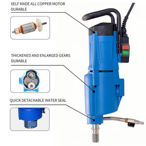 DHM 255mm 다이아몬드 코어 드릴 프레스 머신, 콘크리트 아스팔트 및 암석 코어링용 무선 드릴 리그 - Product Image 3