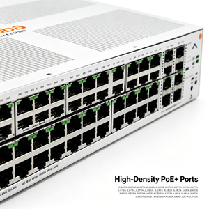 Commutateur HPE <span class=keywords><strong>Aruba</strong></span> <span class=keywords><strong>1930</strong></span> 24 ports Gigabit 4 ports SFP/SFP PoE 370W JL670A JL675A JL676A JL678A JL679A JL680A JL681A JL682A JL683B JL684B JL685A JL686B - Product Image 5