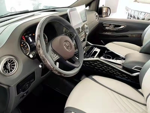 Siège de voiture VIP en cuir pour van et camping-car avec dossier et repose-jambes électriques et massage - Product Image 3
