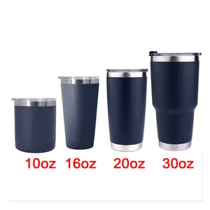 OEM Tumbler Binatang Tahan Karat Terisolasi Vakum Dinding Ganda 30OZ dengan Tutup Sedotan & Geser