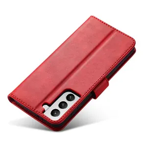 For Samsung Galaxy S21 S21 Plus S21 Ultra S22 S22 Ultra S23 S23 Plus S23 Ultra A15 Leather Flip Cover Card Slots Wallet Case