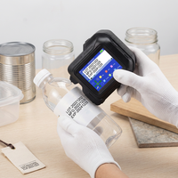 Mini impresora de inyección de tinta de mano para impresión de fecha, bolsa de envasado de alimentos, tapa de botella