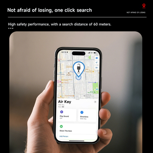 Anti-lost Fashion Smart Custom <strong>Bottle</strong> <strong>Opener</strong> Carabiner Metal Phone Keychain Accessories Lightweight Work With Apple Find My - Product Image 3
