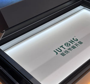 Op Maat Gemaakte Automatische Aluminium Top Opgehangen Dakraam Met Led Licht Regenbestendig Voor Dakkelderhuis - Product Image 5