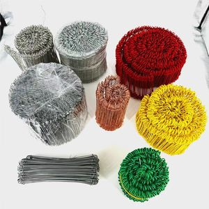 Черный мягкий отожженный соединительный провод с двойной петлей - Product Image 4