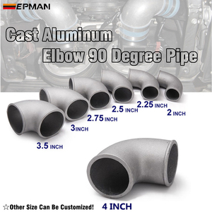 ヘビーデューティーキャストアルミ90度エルボパイプ<span class=keywords><strong>2</strong></span>インチ<span class=keywords><strong>2</strong></span>.5インチ3インチ3.5インチ4インチODターボインタークーラータイトラジアスベンドユニバーサルインテークパイピング - Product Image 1