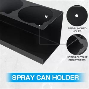 Organizador de Herramientas de Pared para Botellas de Spray, Soporte Metálico de Pared para Almacenamiento de Botellas de Spray para Garaje - Product Image 5