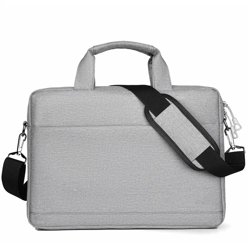 Airbag de alta qualidade impermeável e à prova de choque 17 polegadas Laptop Bag Oxford Grande Capacidade Business Shoulder Bag