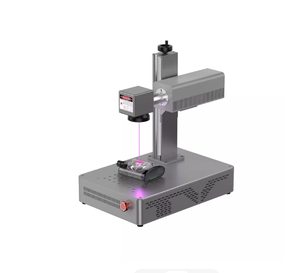 Machine d'impression laser UV de bureau 3W pour acrylique, carnet, verre, date, acier inoxydable avec prise en charge des formats AI/PLT/BMP/DXF - Product Image 4