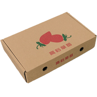 Speciale wegwerp kartonnen doos van stevig karton voor Wa Ren Paper Strawberry Sushi kauwgom aardappelchips express levering offset binnenverpakking