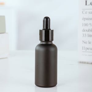 ขวดหยดน้ำมันหอมระเหยเซรั่มเคลือบสีดำขนาด100มล. สามารถเติมได้5มล. 10มล. 15มล. 20มล. 30มล. 50มล. - Product Image 2