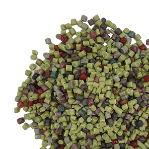 Recycled LDPE LLDPE Film Scrap Grade Mixed Color Granules Plastic Resin