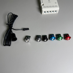 Mini projecteur LED encastré 12V 0,7W par pièce, faisceau 35 degrés, Ra>95, couleurs Rouge, Bleu, Vert, Blanc Chaud, Blanc Naturel, Blanc Pur pour armoire - Product Image 6