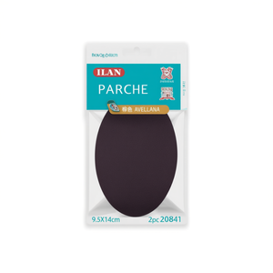 Patch Ilan 9,5X14cm Colore Avellana 2 Pezzi Per Riparazione Abbigliamento - Product Image 2