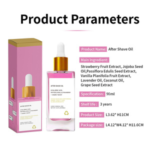 Huile à raser OEM ODM saveur fruit <span class=keywords><strong>de</strong></span> la passion, <span class=keywords><strong>essence</strong></span> pour femmes après le rasage, tampon pour rasoir, apaise l'érythème - Product Image 4