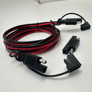 SAE to SAE power extension cable quick disconnect harness SAE connector 12AWG