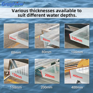 Panneau acrylique pmma transparent hors sol <span class=keywords><strong>piscine</strong></span> en verre acrylique de 80mm d'épaisseur pour hôtel - Product Image 3