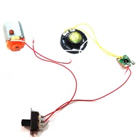Pistolet à musique jouet personnalisé, circuit imprimé PCBA, pistolet mitrailleur, puce, pistolet laser, circuit imprimé PCB, circuit imprimé interactif son et lumière