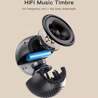 Subwoofer Estéreo Inalámbrico de Alto Rendimiento BT 5.3, Mini Bocina de Audio con Forma de Bola, Conexión BT 5.3 TWS para Decoración de Hogar, Oficina y Escritorio
