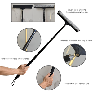 <span class=keywords><strong>Panno</strong></span> in Microfibra Personalizzabile per Pulizia Finestre con Materiale in Gomma, Tergicristallo e Raschietto in Plastica - Product Image 5