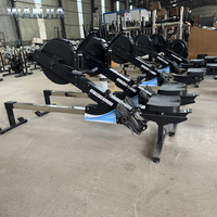 Precio al por mayor Dynamic Air Rower Gym Trainer Cardio Wind Rowing Machine Fan Type Equipo de ejercicio para la venta