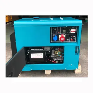 Leiser 10 kW Diesel Schallschutz generator 9kva 10 kva Diesel Silent Generator Guangzhou für Eis wagen
