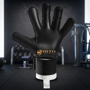 Gants de gardien de but confortables, couleur et design personnalisés, impression par sublimation au dos, contact de la paume avant Letax et sangle intégrée - Product Image 4