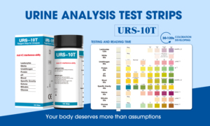 Tiras Reactivas de Orina de Grado Médico <span class=keywords><strong>Anti</strong></span>-Interferencia de 10 Pruebas, Lectura Rápida en 2 Minutos, Tiras de Detección de Orina Confiables y Rápidas - Product Image 4