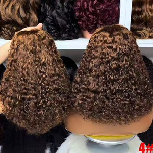 Promoción: Peluca de Cabello Humano Natural con Cierre de Encaje Transparente 5x5, sin Pegamento, Densidad 250%, 14 Pulgadas, Precio de Fábrica al por Mayor - Product Image 4