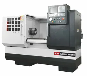 Gold Supplier High Quality China Precision Flat Bed Precision Horizontal CNC Vertical Lathe Slant Machine