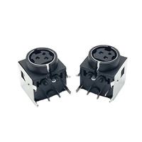 Connecteur de prise d'alimentation Mini DIN de haute qualité, 422, grande prise de type S, angle droit