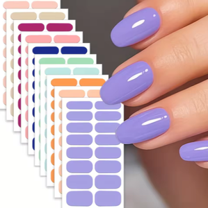 Zhengxiang Manufacturer Wholesale <strong>Nail</strong> Products Women Custom <strong>Designer</strong> Wine <strong>Red</strong> <strong>Nail</strong> Polish Strips Art Stickers <strong>Nail</strong> Wraps - Product Image 3