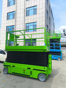 Nueva Plataforma Elevadora Móvil de Tijera Eléctrica Hidráulica para Trabajo Aéreo, Carro Elevador Autopropulsado - Product Image 4