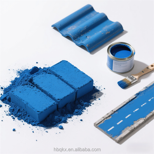 peinture à pigment bleu d'oxyde de fer inorganique fourni par le fabricant pour le béton bleu <span class=keywords><strong>saphir</strong></span> autres noms oxyde ferrique - Product Image 4