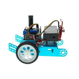 Kit de Coche Inteligente 4WD STEM DIY OKY5016, Kit de Coche Robótico de Aleación de Aluminio con Seguimiento y Evasión de Obstáculos - Product Image 2