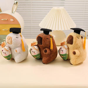 Peluche Capybara en forme de riz collant pour <span class=keywords><strong>le</strong></span> Festival <span class=keywords><strong>des</strong></span> Bateaux-Dragons, cadeau pour enfants et adultes, collection, décoration de vacances - Product Image 6