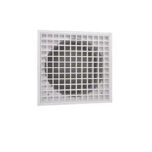 Air Vent Duct Grill Plastic Vent Louver Wall Air Vent Square Tumble Dryer Extractor Fan air Outlet Outdoor