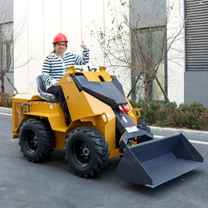 Chargeur compact télescopique <span class=keywords><strong>mini</strong></span> petit de 300 kg à 350 kg certifié CE EPA avec accessoires de broyeur à <span class=keywords><strong>grappin</strong></span> - Product Image 4