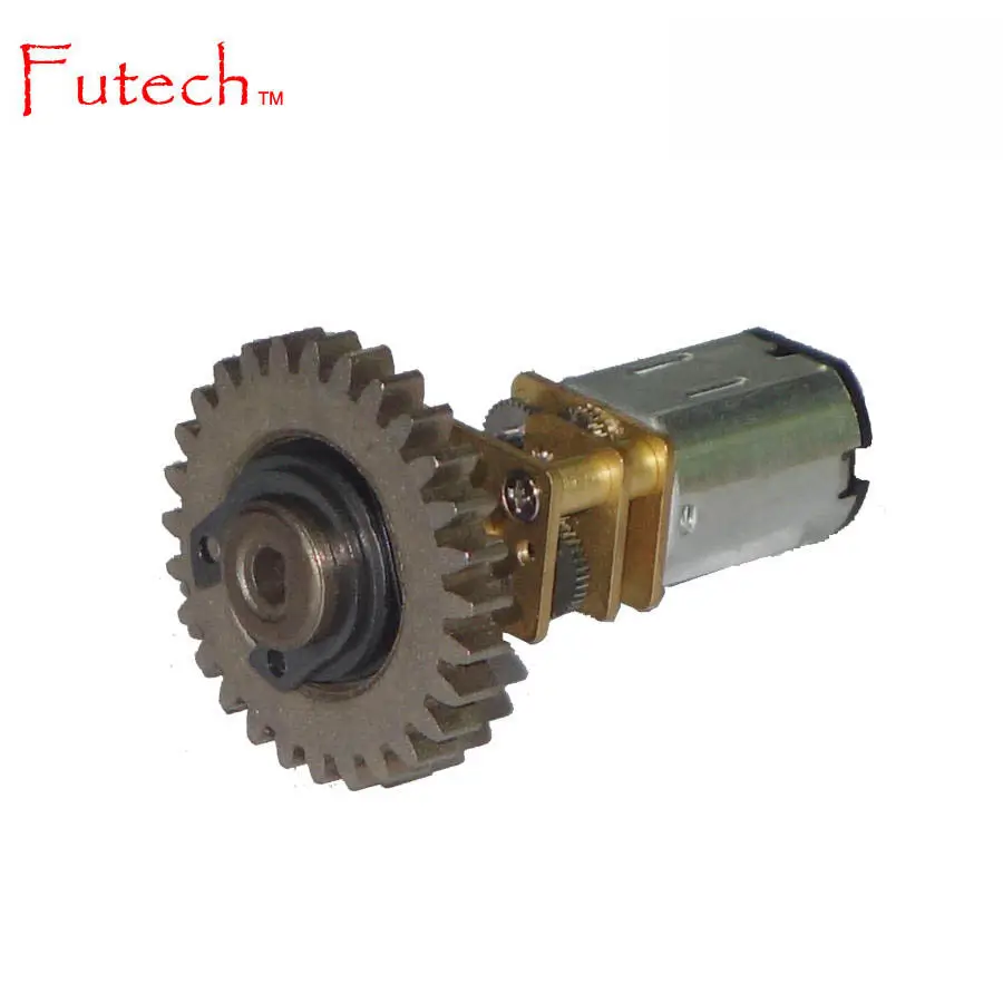 2022 Venta caliente de alta velocidad El último modelo 24V DC Gear motor con venta al por mayor Mini DC motor gear box electricity DC motor Gear