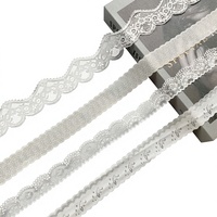 Tissu tricoté double face 2026 pour accessoires en dentelle, ourlets de vêtements, décolletés, jupes décoratives et yoga, pour textiles de maison