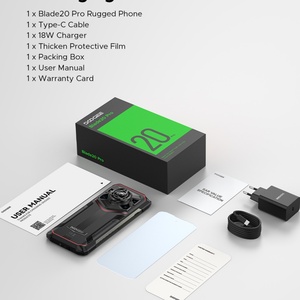 Doogee Blade20 Pro Rugged Mobile Phone Android 15 <b>Night</b> Vision Main 50MP <b>Camera</b> NFC 11800mAh 6+256GB Doogee Smartphone - Product Image 5