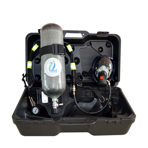 Respirator peralatan pemadam kebakaran, masker wajah penuh <span class=keywords><strong>SCBA</strong></span> untuk keselamatan kebakaran - Product Image 1