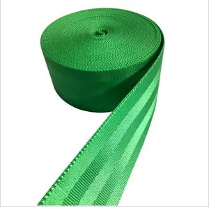 Высокопрочная нейлоновая/полиэфирная тесьма 5 см для ремня безопасности, изготовленная на заказ тесьма для автомобильного ремня