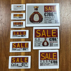 ป้ายราคาอิเล็กทรอนิกส์สำหรับซูเปอร์มาร์เก็ต พร้อมโปรแกรมขายส่งแบบครบวงจร ป้ายชั้นวางสินค้าอิเล็กทรอนิกส์ไร้สายอัจฉริยะ ระบบ ESL ป้าย E-Ink - Product Image 1