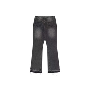 <span class=keywords><strong>Vaqueros</strong></span> de mezclilla vintage desgastados con borlas, corte 507, tiro medio, acampanados ligeramente para <span class=keywords><strong>hombre</strong></span> - Product Image 3