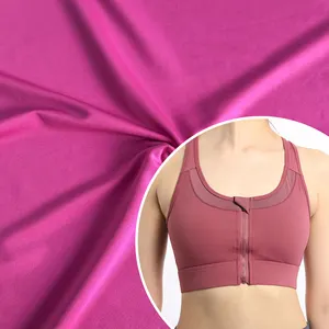 Tecido de lingeries sexy para roupa íntima, camisa única de spandex de nylon 2020