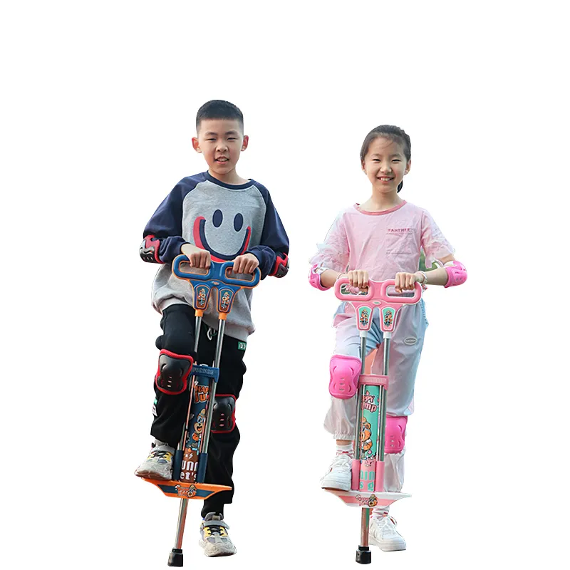 브랜드 신제품 Pogo 스틱 장난감 어린이 운동 균형 양손 좋은 점프 스틱 아이들을위한