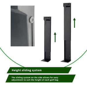 Soporte de Pared para Bolsa de Golf de Uso Comercial Resistente, Ahorra Espacio, Soporte para Equipo de Golf, Soporte de Almacenamiento para una Sola Bolsa de Golf - Product Image 2